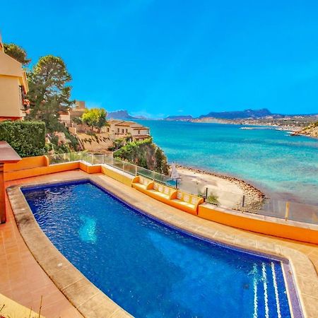 El Portet - Beachfront Holiday Home With Private Pool In Moraira Ngoại thất bức ảnh