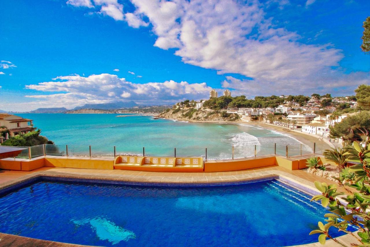 El Portet - Beachfront Holiday Home With Private Pool In Moraira Ngoại thất bức ảnh