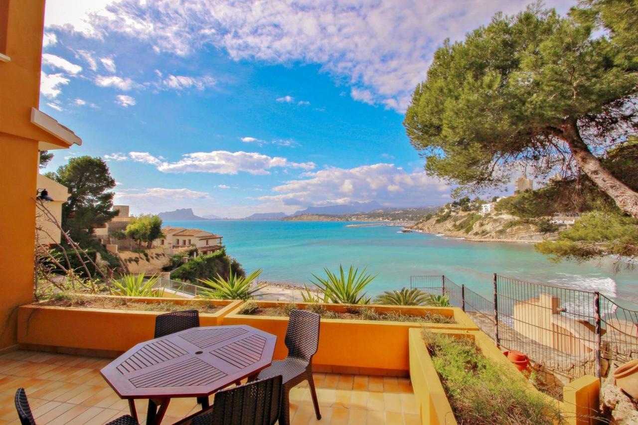 El Portet - Beachfront Holiday Home With Private Pool In Moraira Ngoại thất bức ảnh
