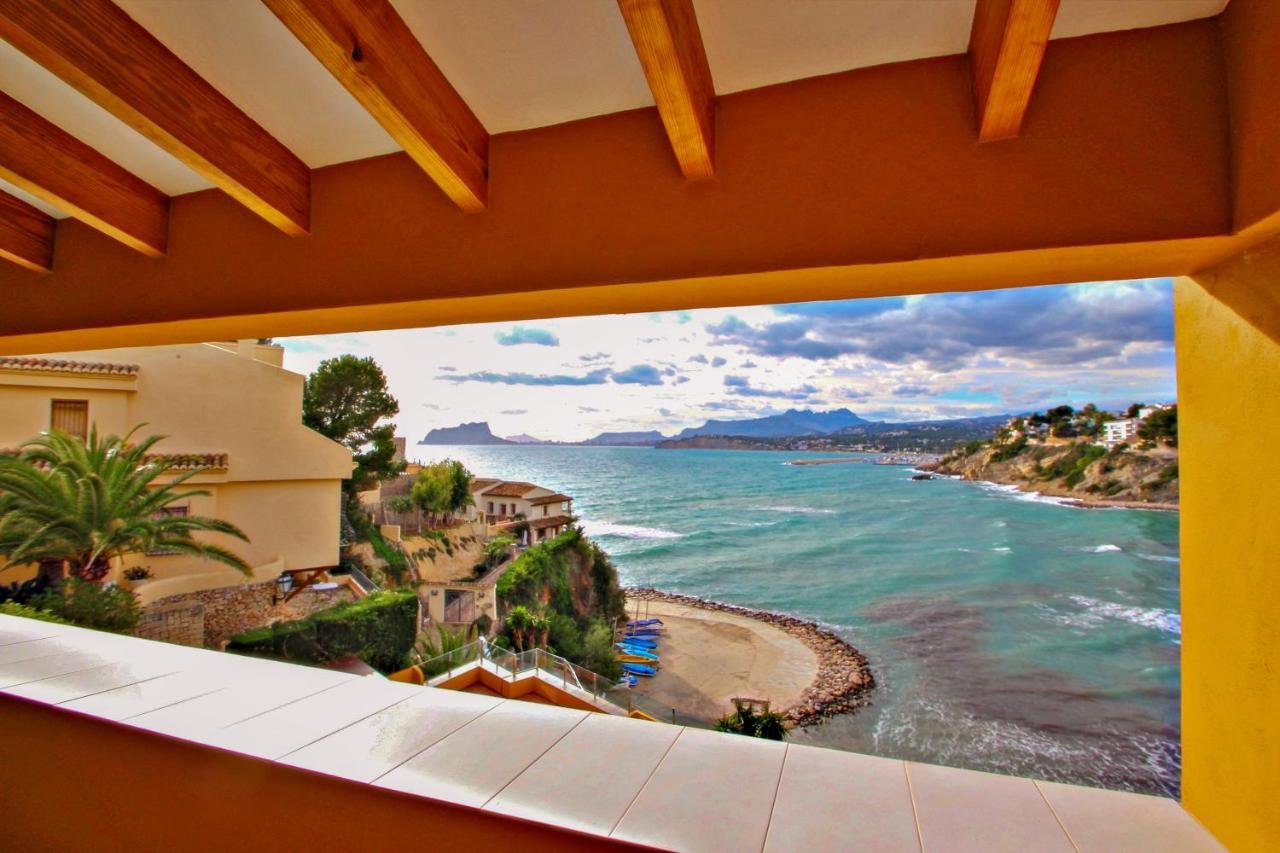 El Portet - Beachfront Holiday Home With Private Pool In Moraira Ngoại thất bức ảnh