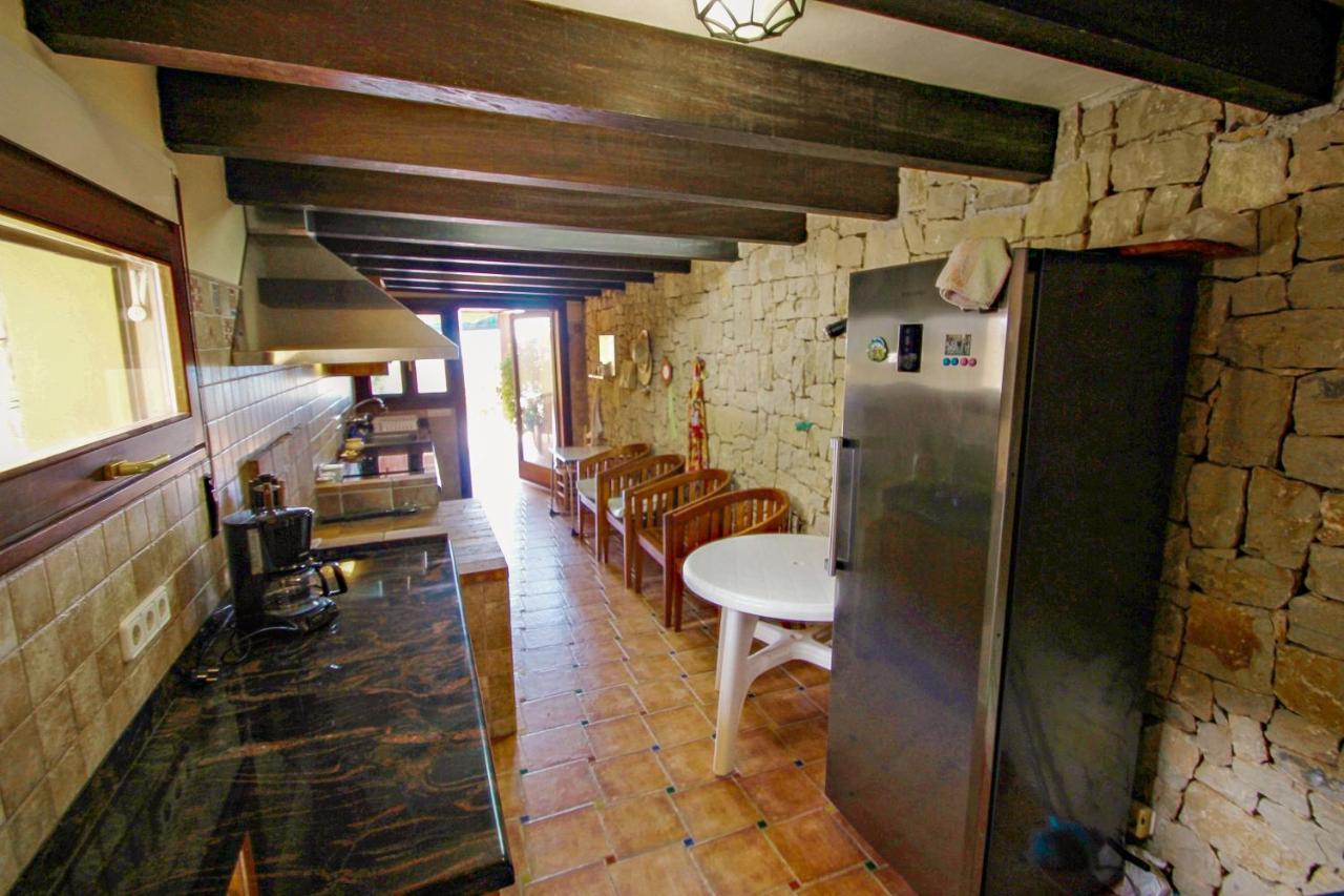 El Portet - Beachfront Holiday Home With Private Pool In Moraira Ngoại thất bức ảnh